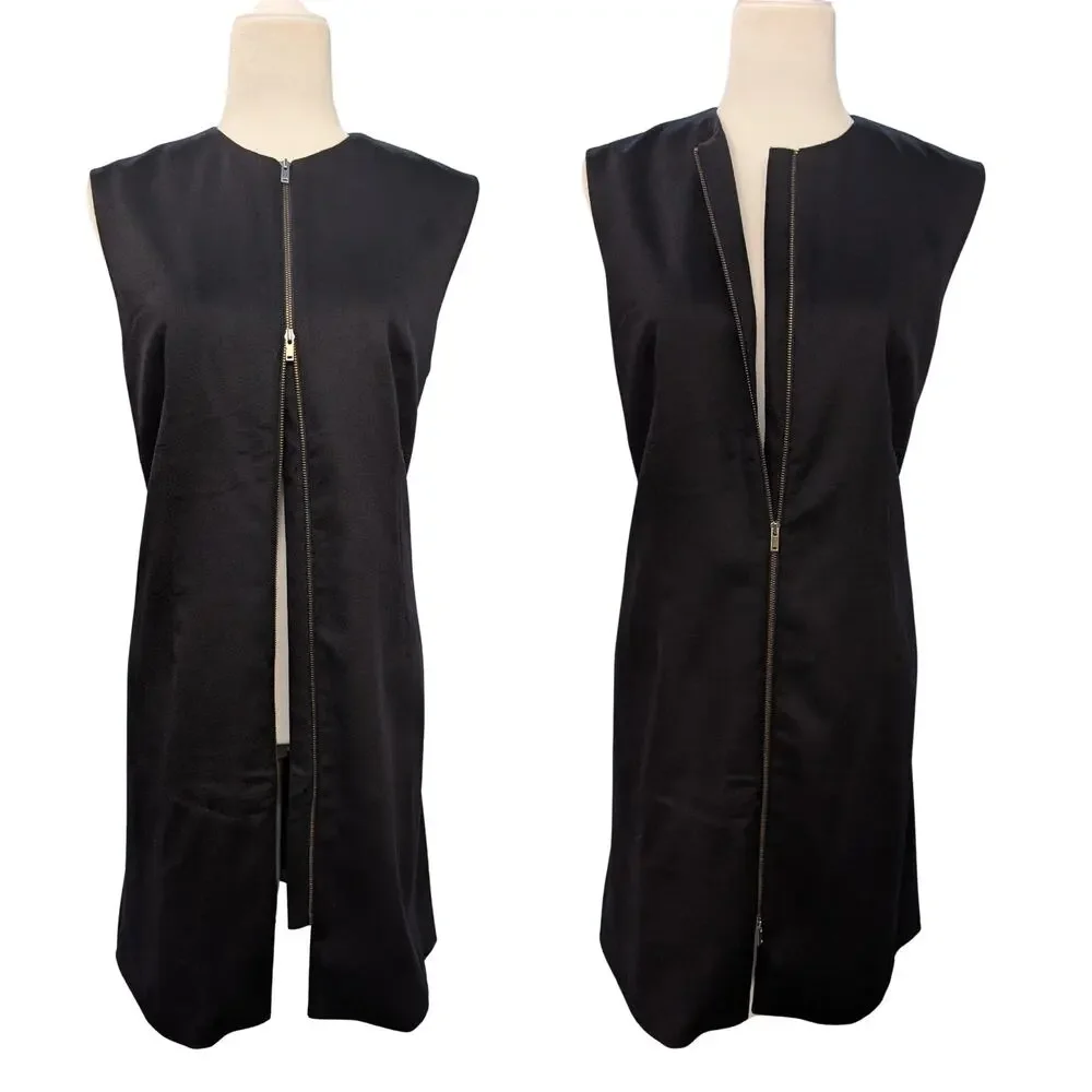 NWOT Chic New Wool Cashmere Vest Dress - Picture 5 of 10